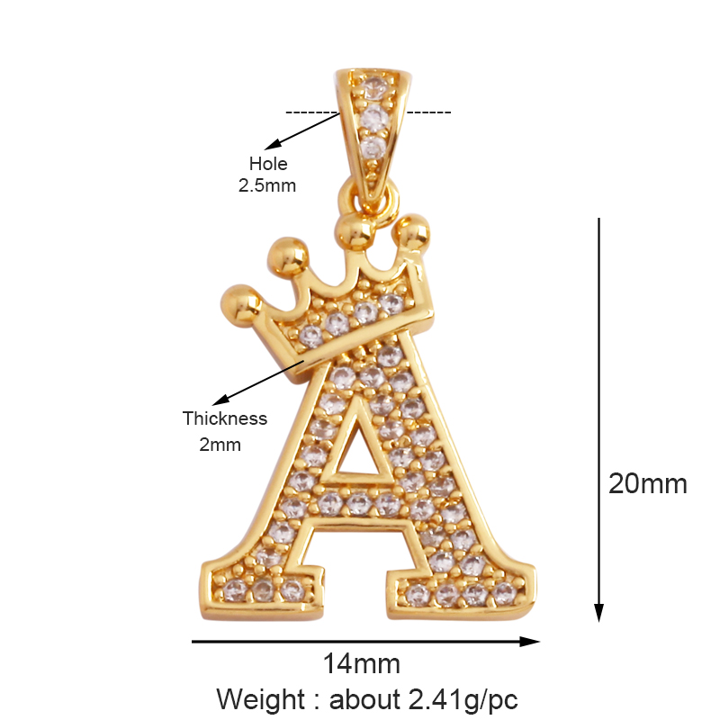 Fashion Exquisite 18K Gold Pla - Initial Letter Necklace 18K Gold 评论和价格