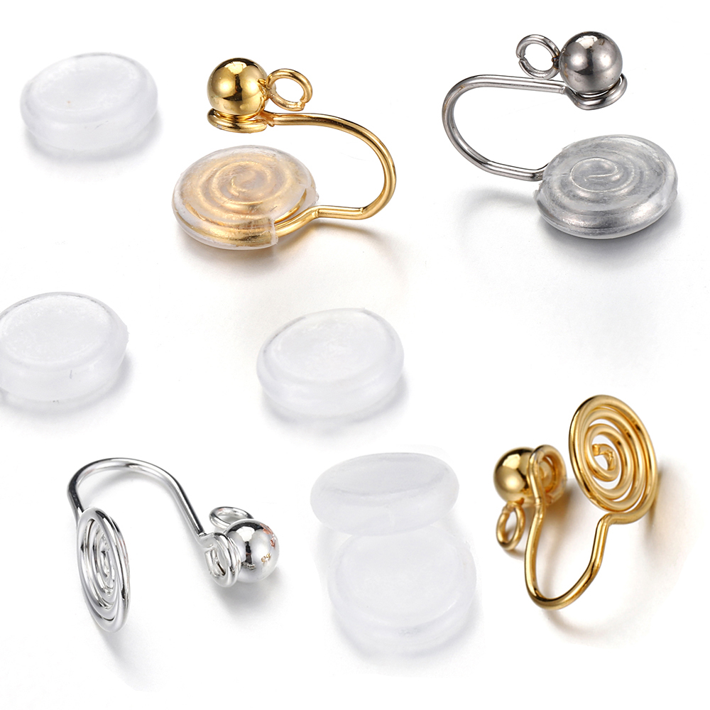 10pcs Stainless Steel Ear Clip - Body Jewelry 评论和价格
