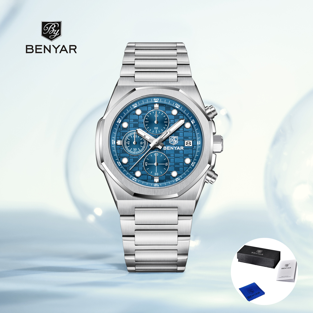2025 New BENYAR Men's Watches  - Watch Accessories 评论和价格