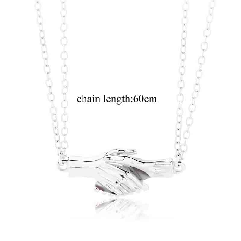 2Pcs/Set Couple Matching Neckl - Magnetic Couple Matching Necklaces 评论和价格