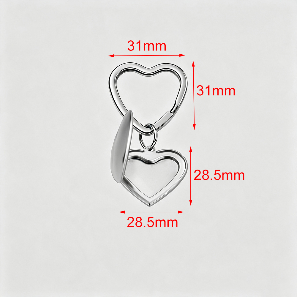 Fnixtar 10pcs Heart Photo Fram - Heart Locket Necklace Photo 评论和价格