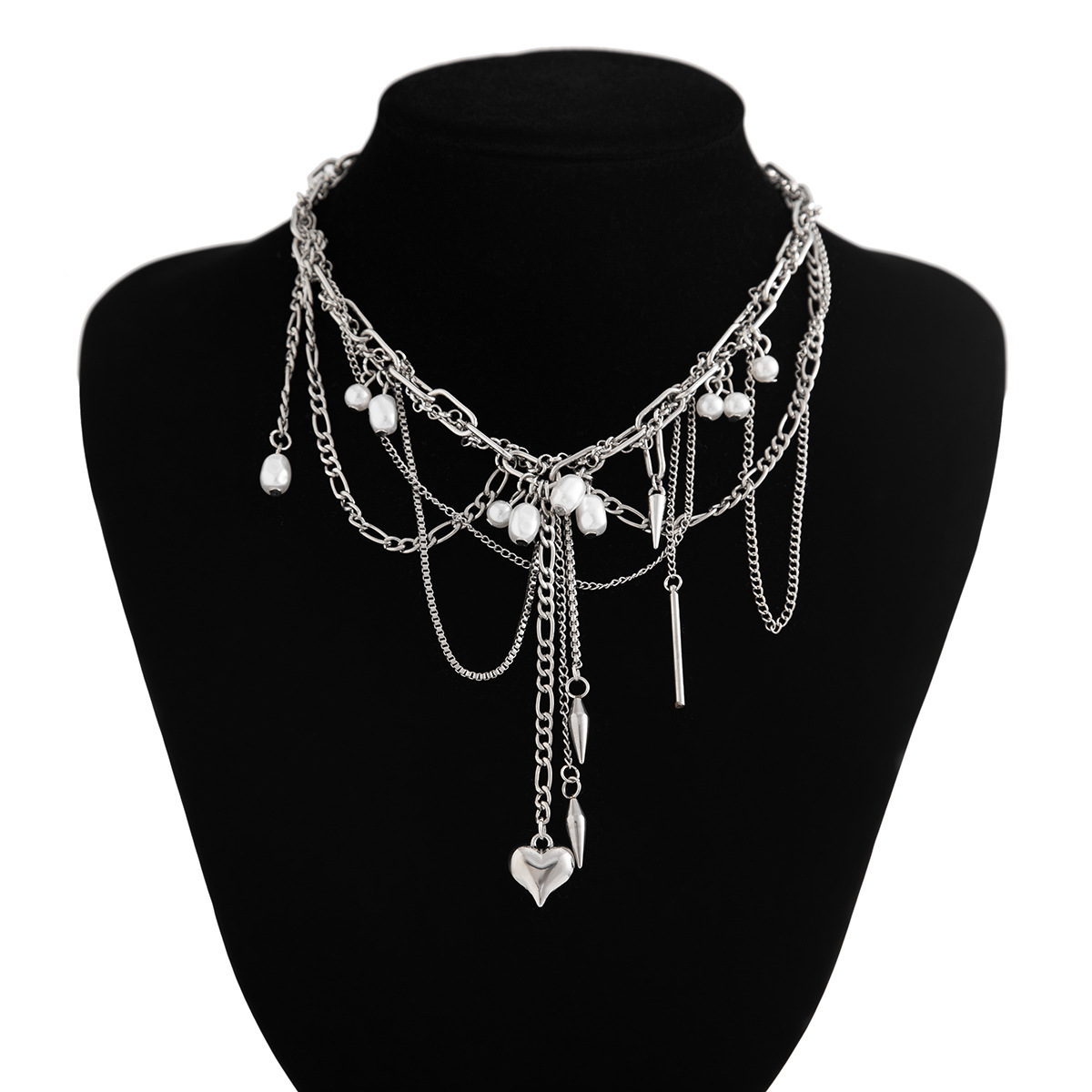 Vintage Irregular Imitation Pe - Pearl Choker Necklace Vintage 评论和价格