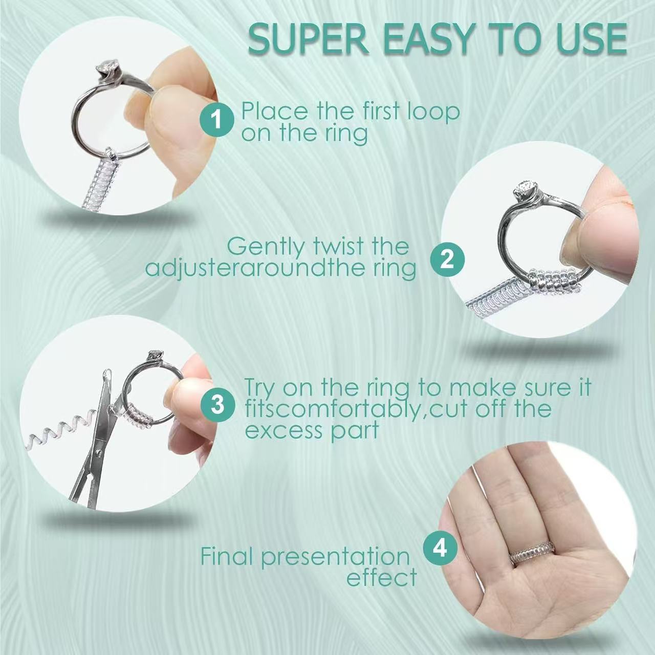 6pcs/lot Guard Tightener Reduc - Rings 评论和价格