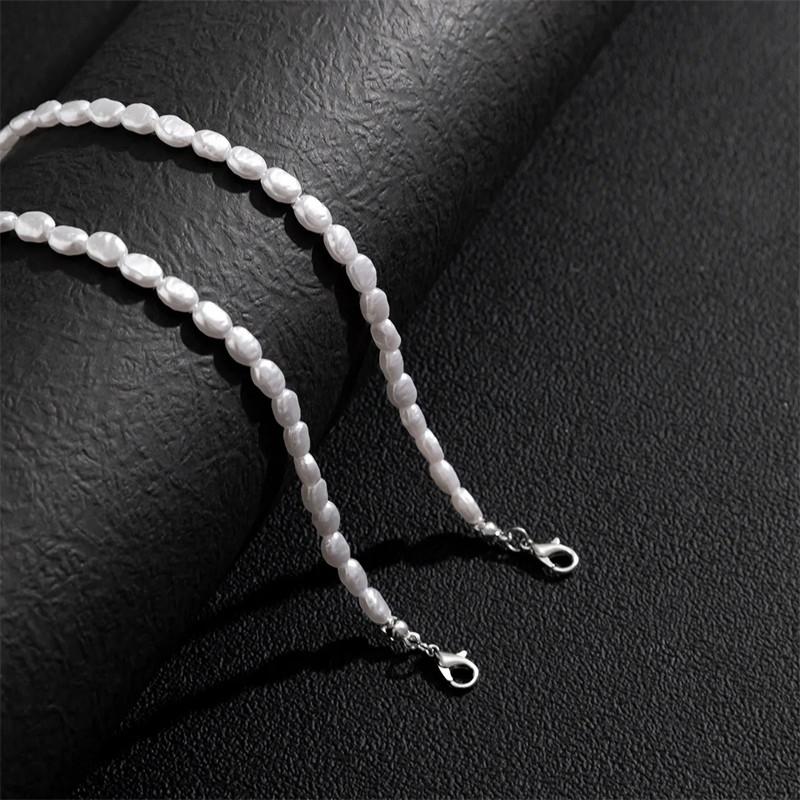 New Fashion Simple Imitation P - Pearl Choker Necklace Vintage 评论和价格