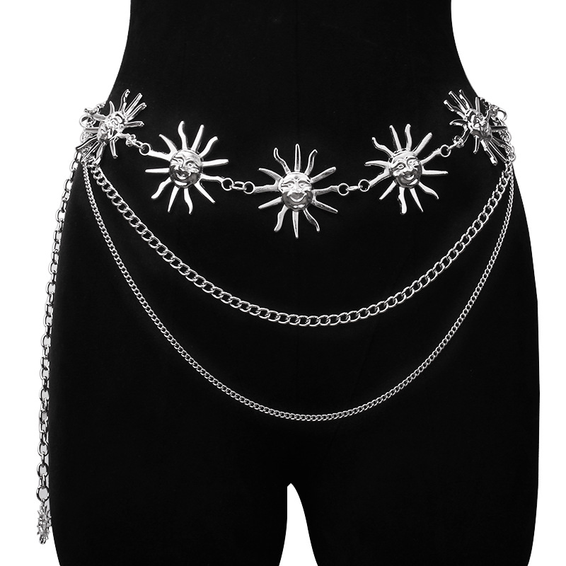 Chunky Multilayer Punk Gothic  - Body Jewelry 评论和价格