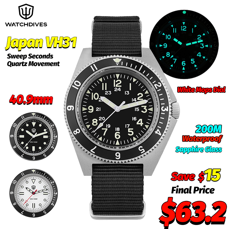 Watchdives WD1972 Quartz Watch - Watch Accessories 评论和价格