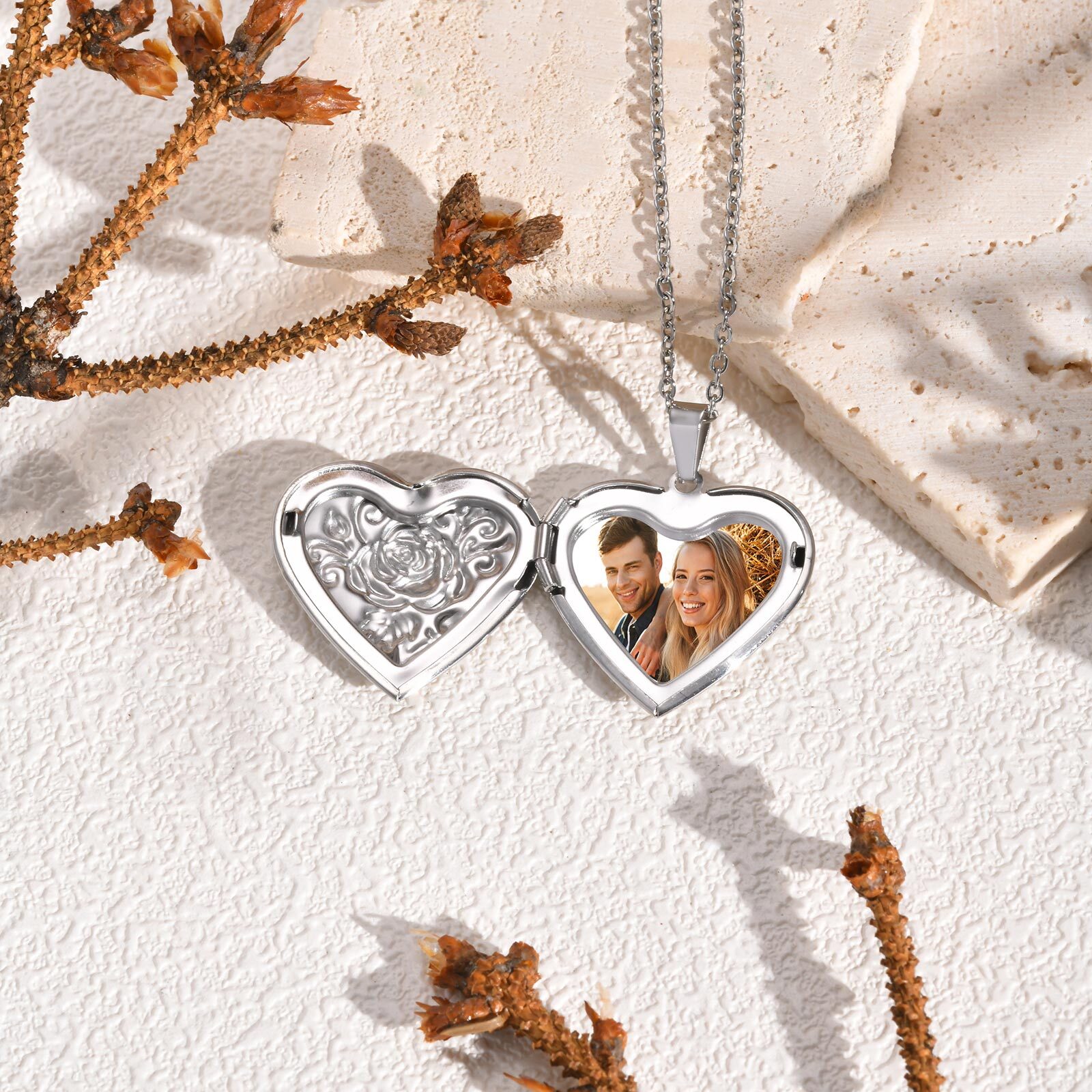 Women's Personalized Heart Pen - Custom Name Necklace Stainless Steel 评论和价格