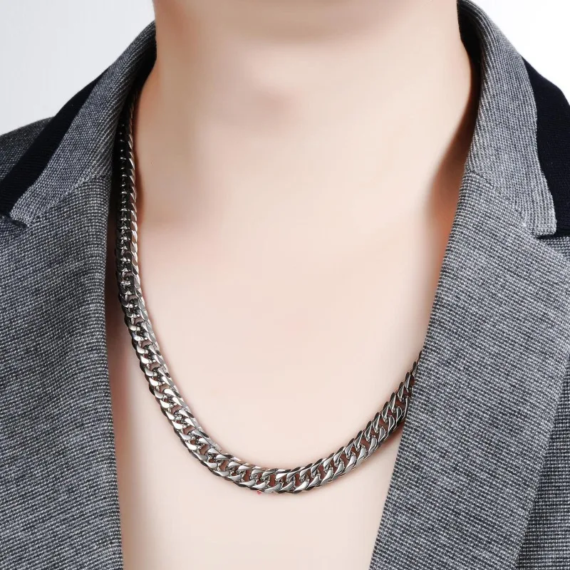 925 Sterling Silver 45-60cm 10 - Cuban Link Chain 12Mm 评论和价格