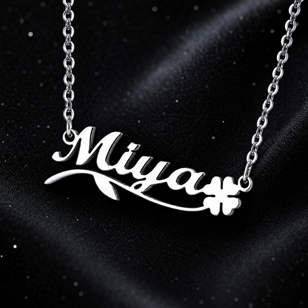 Custom Butterfly Name Necklace - Custom Name Necklace Stainless Steel 评论和价格