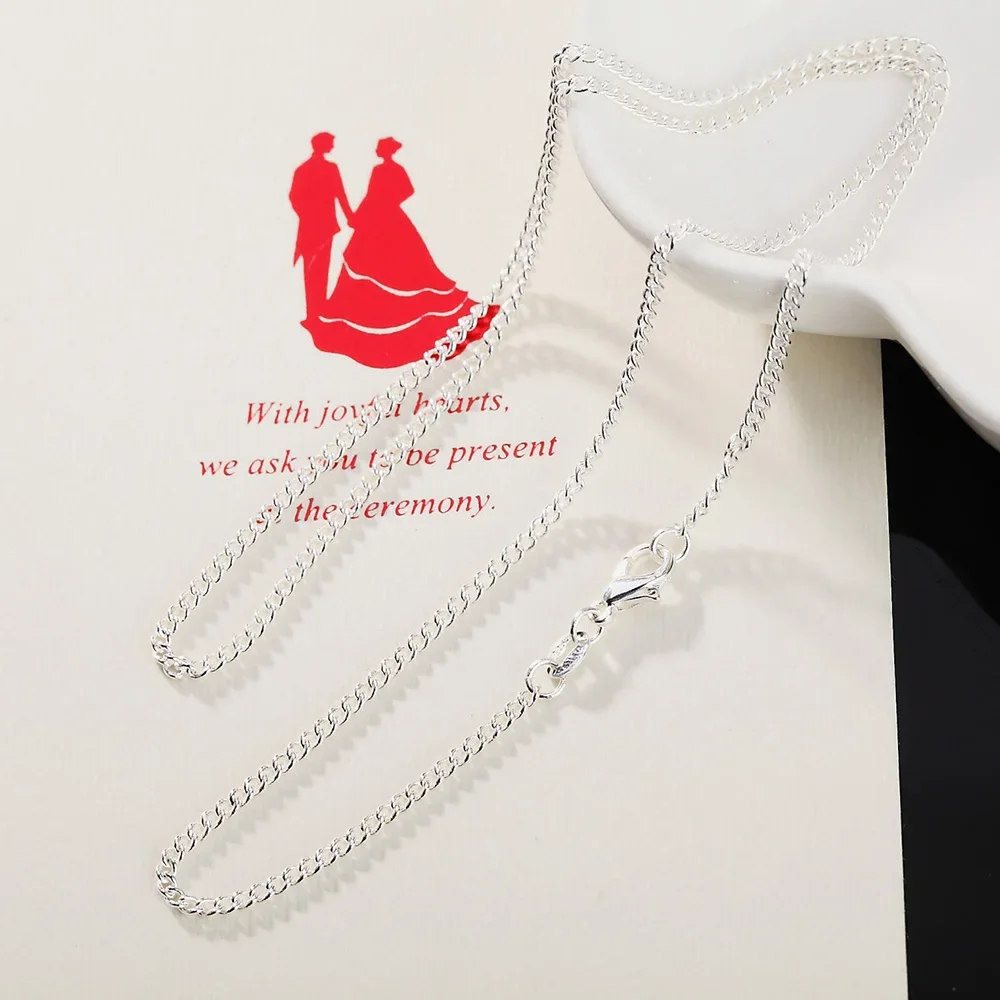 925 Sterling Silver 40-75CM LO - Cuban Link Chain 12Mm 评论和价格