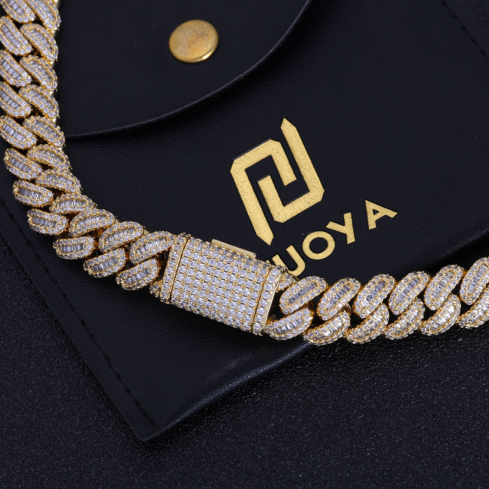 NUOYA Hip Hop Jewelry High Qua - Cuban Link Chain 12Mm 评论和价格